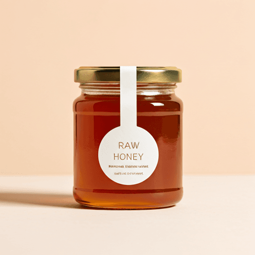 Raw honey jar