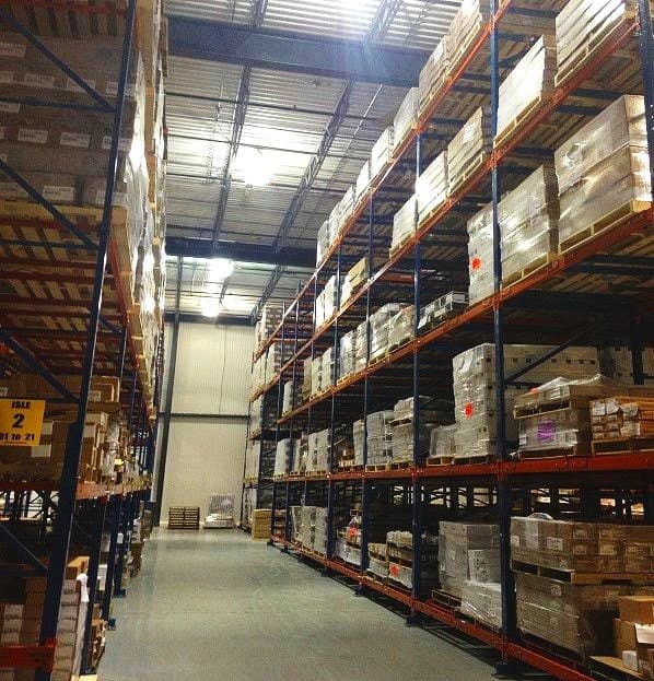 Area Blue USA warehouse facility